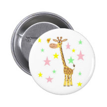 giraffe cartoon buttons