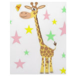 giraffe cartoon letterhead template