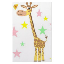 giraffe cartoon stationery by pinkypetals giraffe cartoon stationery