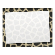 Giraffe Custom Announcements