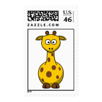Giraffe - Cute! postage