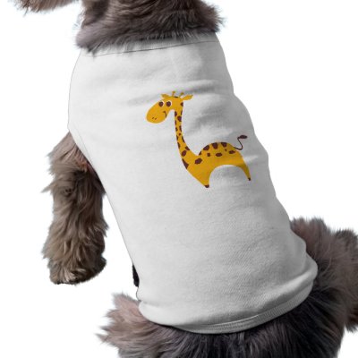 Giraffe pet clothing