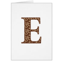 Giraffe E cards by Alphabet_Tees Giraffe E cards