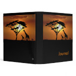 Giraffe Family binders