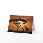 giraffe family cards