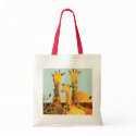 Giraffe Family in Africa bags