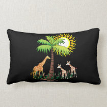 Giraffe Family pillows