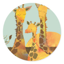 Giraffe Family stickers