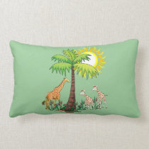 Giraffe Family pillows
