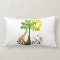 Giraffe Family pillows