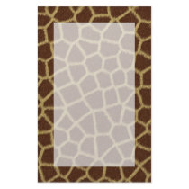 Giraffe Fur Design Stationery