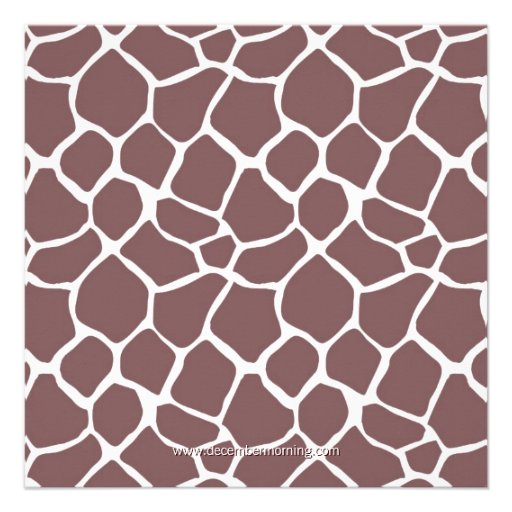 Giraffe Gender Reveal Party Invitations