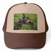 Giraffe Good Hair Day Trucker Hat