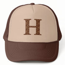 giraffe-h trucker hat