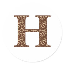 giraffe-h sticker