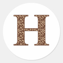giraffe-h sticker