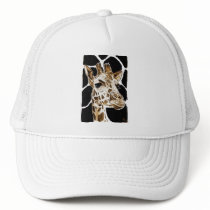 giraffe mesh hat