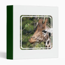 Giraffe Images Binder