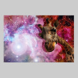 Giraffe...in Space?! Poster posters