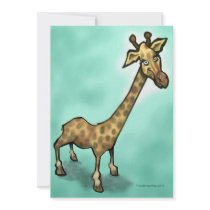 Giraffe invitations by FunGraphix Giraffe invitations