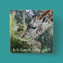 Giraffe,Is it Lunch time yet? buttons