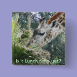 Giraffe,Is it Lunch time yet? buttons