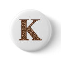 Giraffe K buttons by Alphabet_Tees Giraffe K buttons