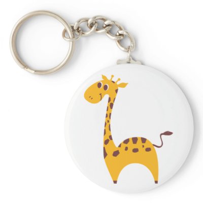 Giraffe keychains