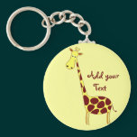 Giraffe Keychain keychains