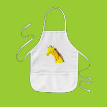 Giraffe Kid's Apron aprons