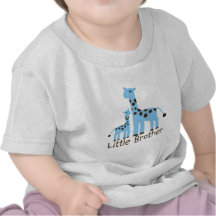 Giraffe Little Brother Tee Shirts