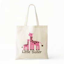 Giraffe Little Sister bags by ifbabycouldtalk Giraffe Little Sister bags