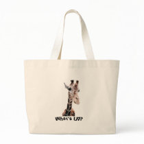 Giraffe Look Tote Bag