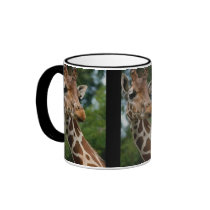 Giraffe Lovers Art Gifts mugs by WildByDezign Giraffe Lovers Art Gifts mugs