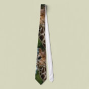 Giraffe Lovers Art Gifts Custom Tie