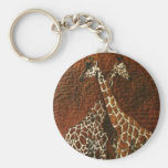 Giraffe Lover's Keychain