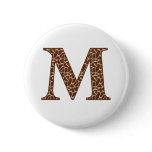 Giraffe M Pinback Buttons