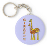 Giraffe Mom and Baby keychains