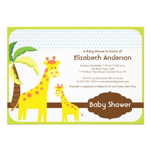 giraffe_mom_baby_giraffe_baby_shower_invitation ...