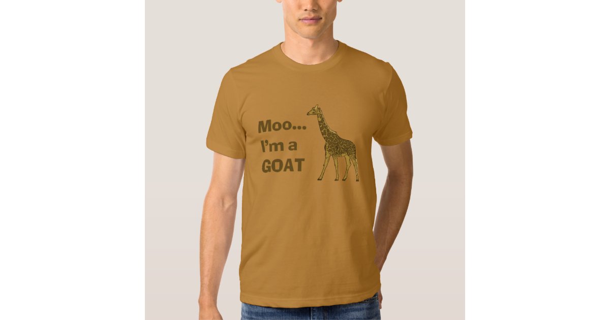 moo im a goat t shirt