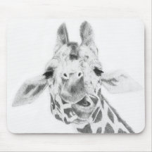 Giraffe Mouse Pads