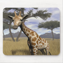 Giraffe Mousepad by jasonmit Giraffe Mousepad