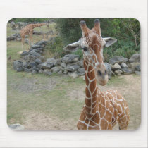 Giraffe mousepad by mkpotter Giraffe mousepad