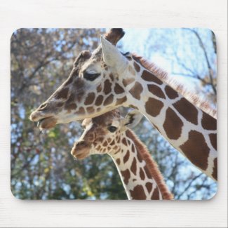 Giraffe Mousepad mousepad