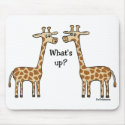 Giraffe mousepad by tshirtfun Giraffe mousepad