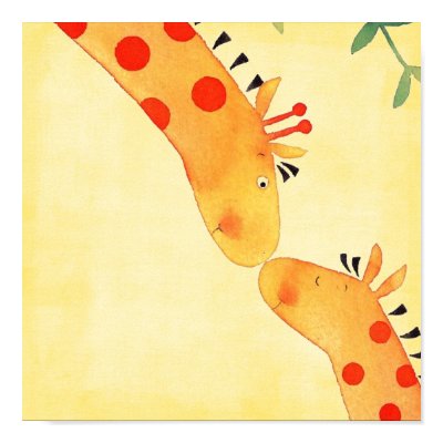 giraffe nursery wall hanging