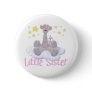 Giraffe on a Cloud Little Sister Pinback Buttons