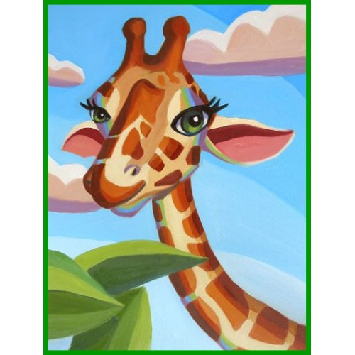 Giraffe stamp