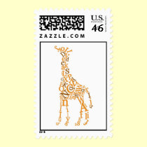 Giraffe Postage postage by ViolettoDesigns Giraffe Postage postage