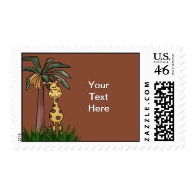 Giraffe Postage Stamps